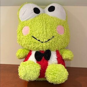 Sanrio Keroppi weighted plush pillow buddy super cuddly 🐸
